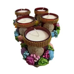 Decorative Red Candle