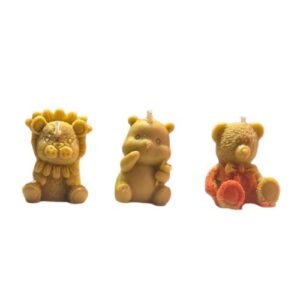 Teddy Bear / Lion Candle