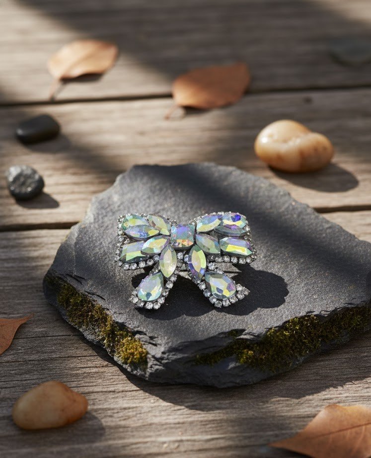 Party Wear Bow Hairpin - Image 2