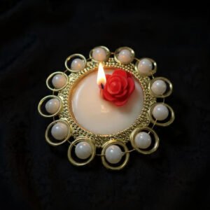 Pearl Tealight Candle