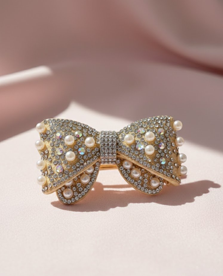 Party Wear Bow Hairpin