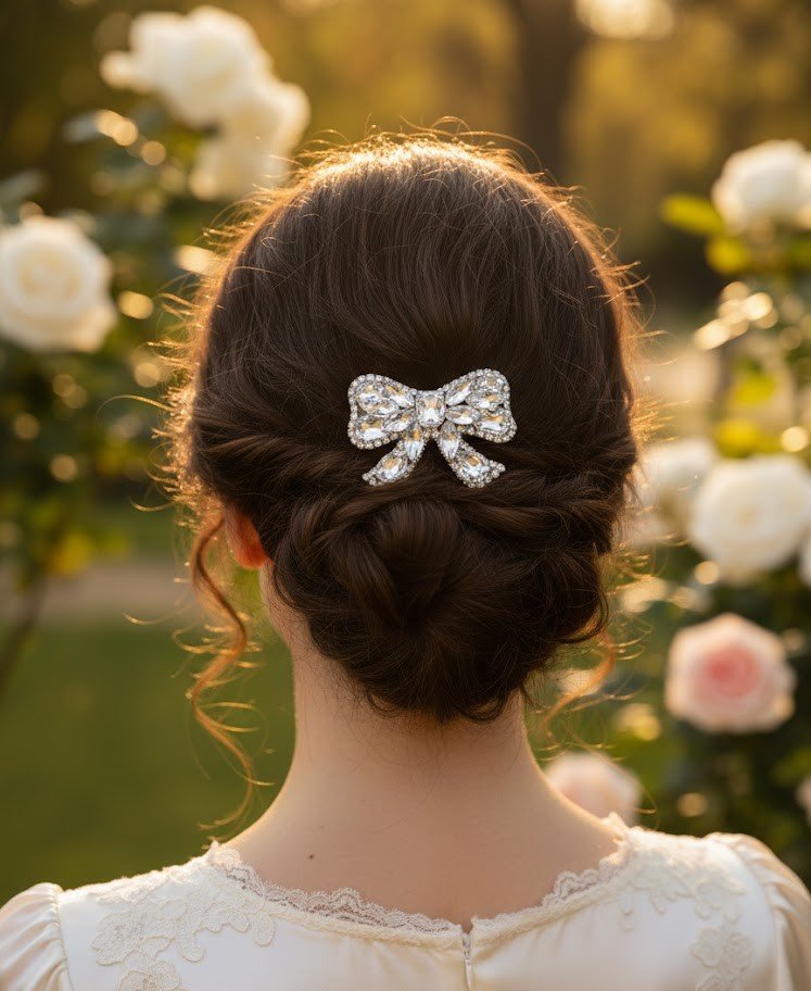 Hair Clutchers & Bow Pin Combo – Stylish Hair Accessories - Image 2