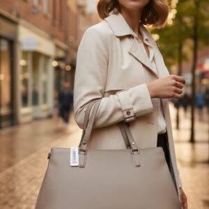 Large Purse Dark Grey