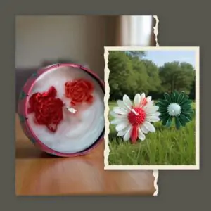 Floating Candle Bouquet Combo – Premium Fragrance Candle Gift Set