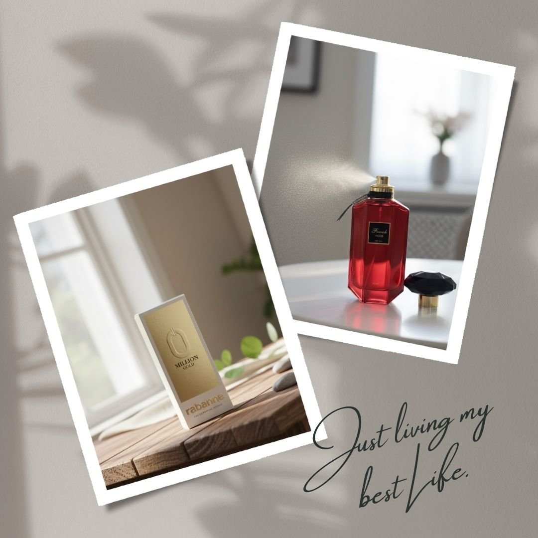 French Noire Unisex Paco Rabanne Million Gold Eau De Parfum Intense Combo | Luxury Perfume