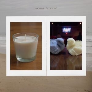 Swan Candle & Glass Jar Candle Combo – Premium Fragrance Candle Gift Set for Home Décor