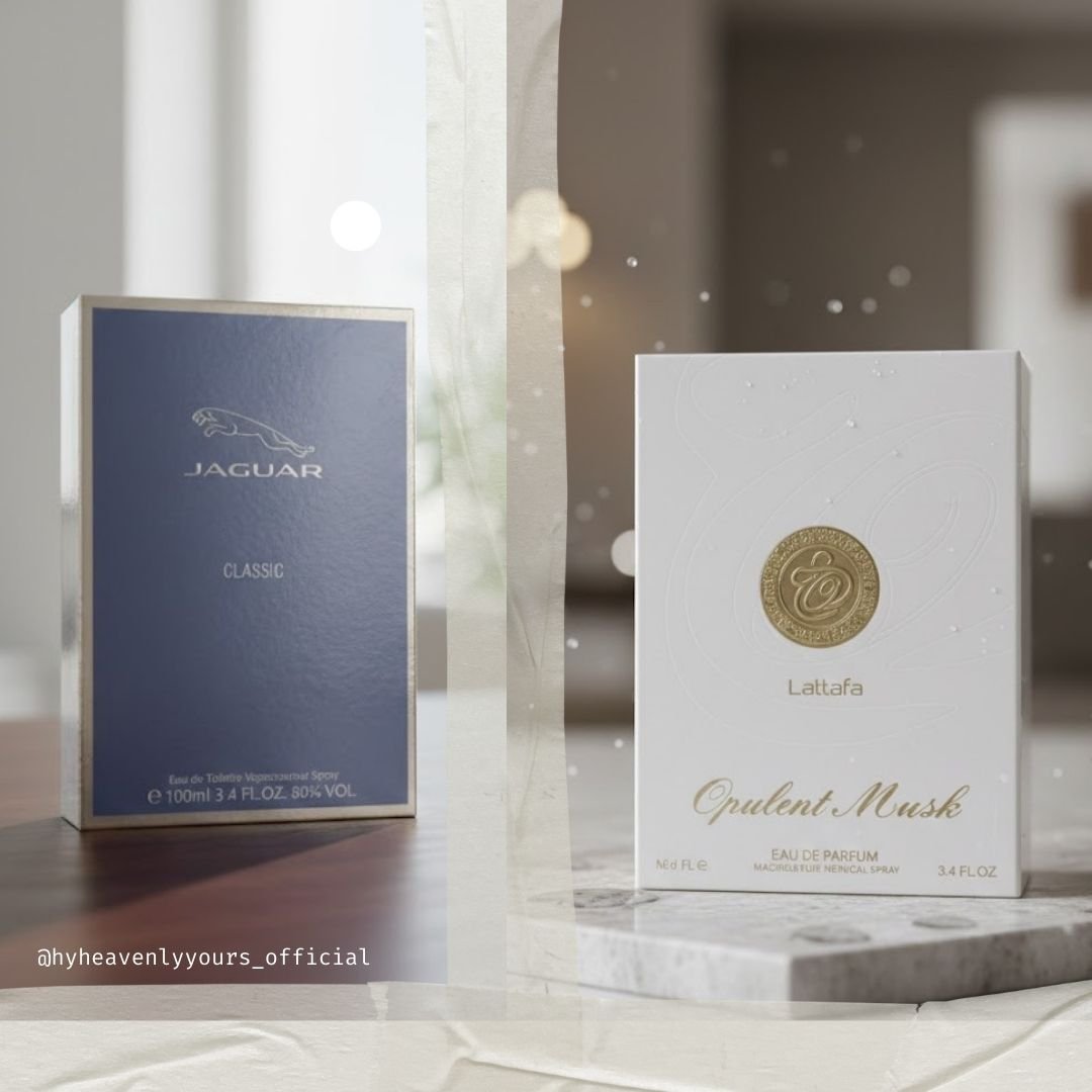 Jaguar & Lattafa Opulent Perfume Combo | Premium Luxury Fragrance Gift Set