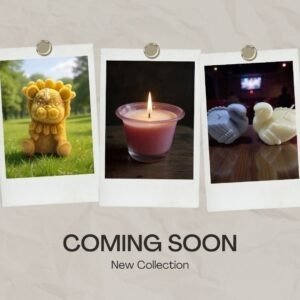 Rose Swan Lion Teddy Candle Combo – Premium Rose Fragrance Candle Gift Set
