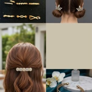 Ring & Bracelet Combo with Rubber Crown & Hair Pin | Delhi
