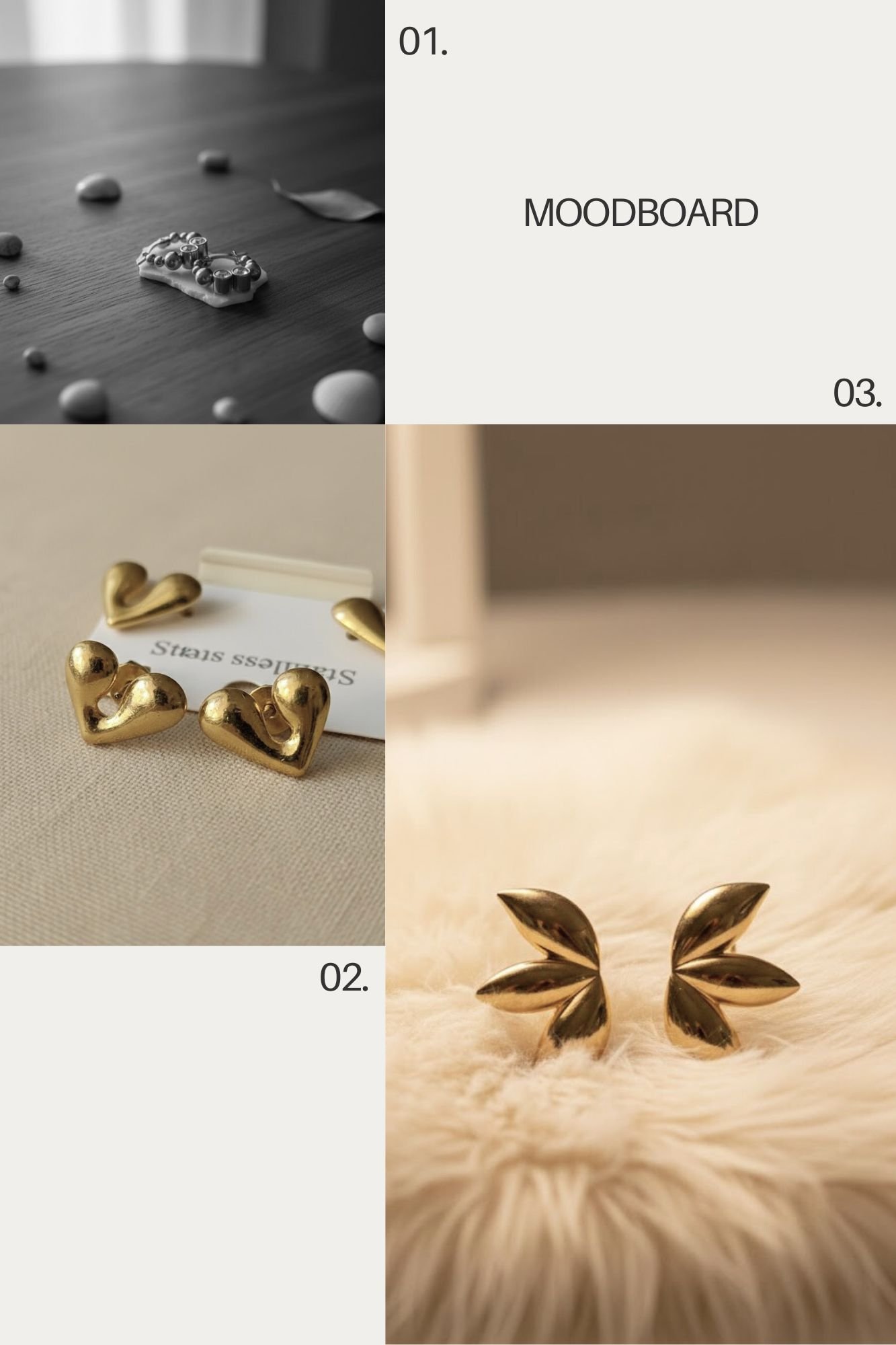 Earrings Combo Set for Women Bali Leaf & Heart Shape Earring